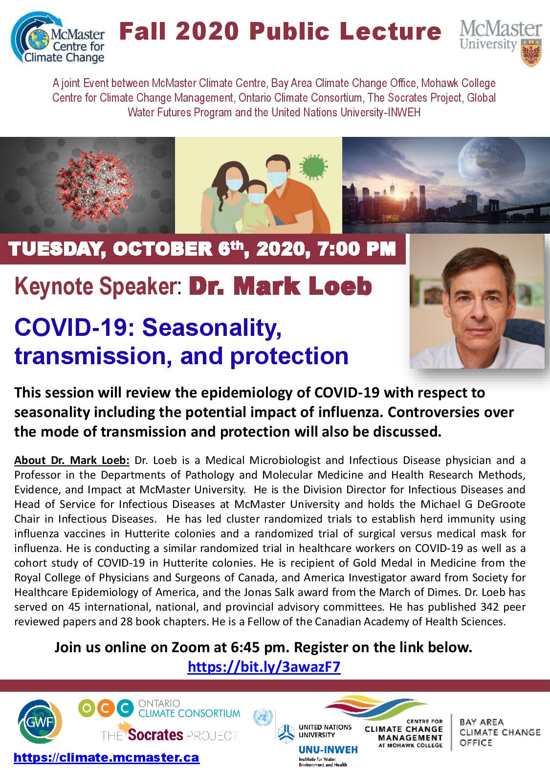 Dr Mark Loeb Lecture