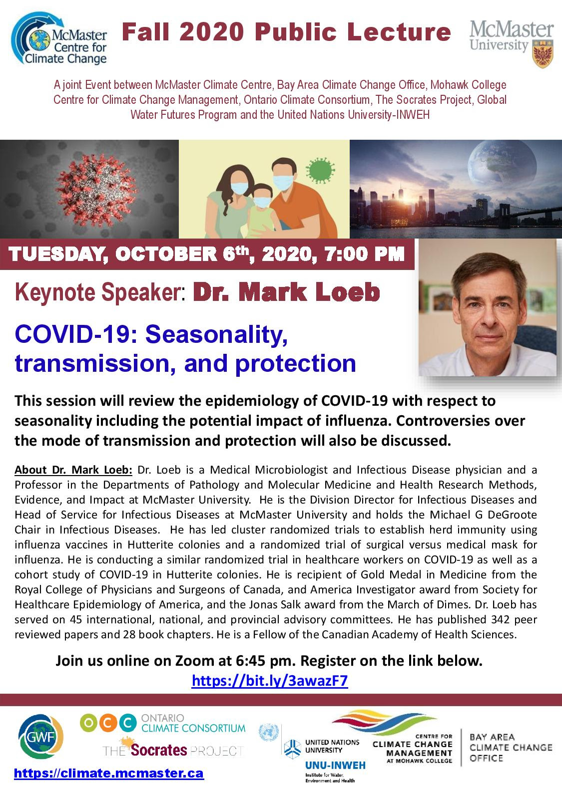 Poster for Fall Lecture
