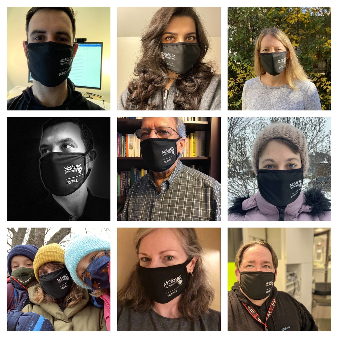 faculty wearing mask