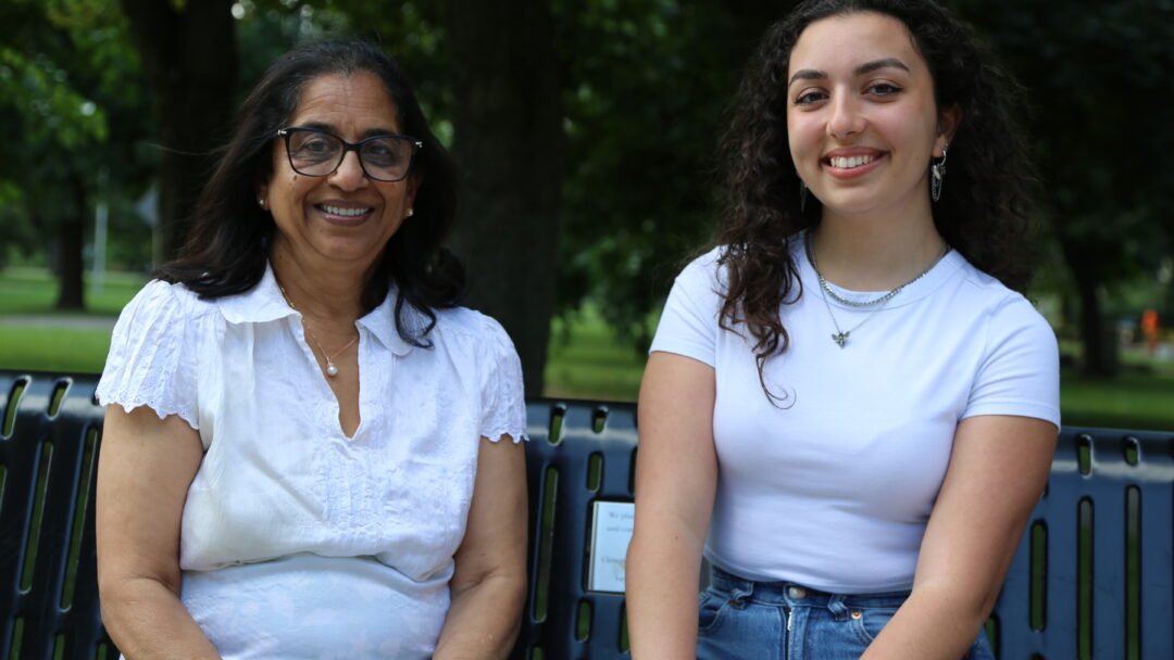 Sunita Nadella and Chloe Nasrala