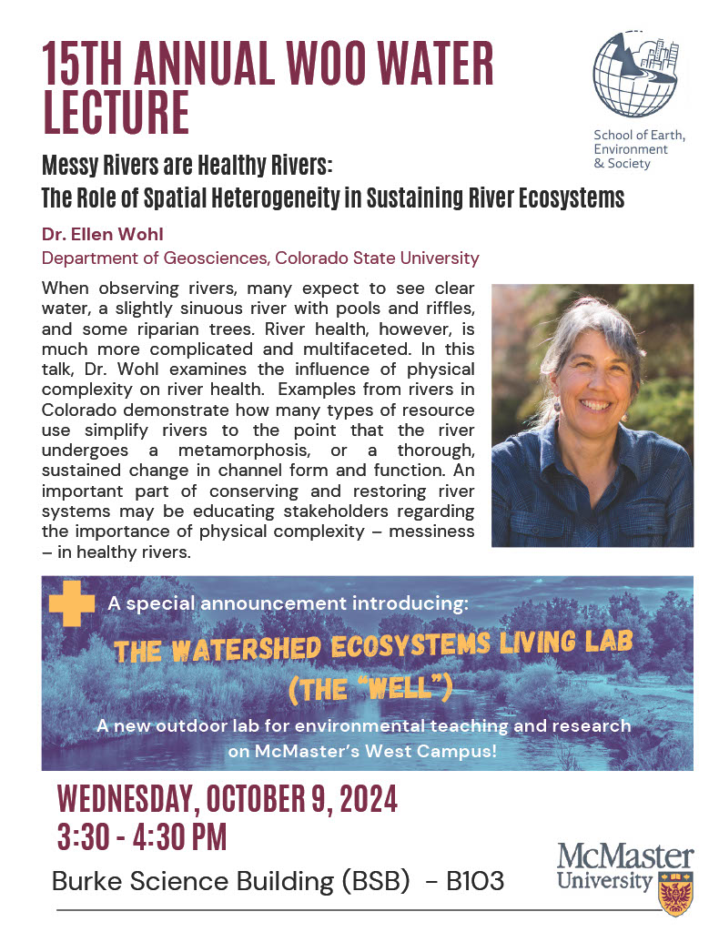 15th annual Woo Water Lecture