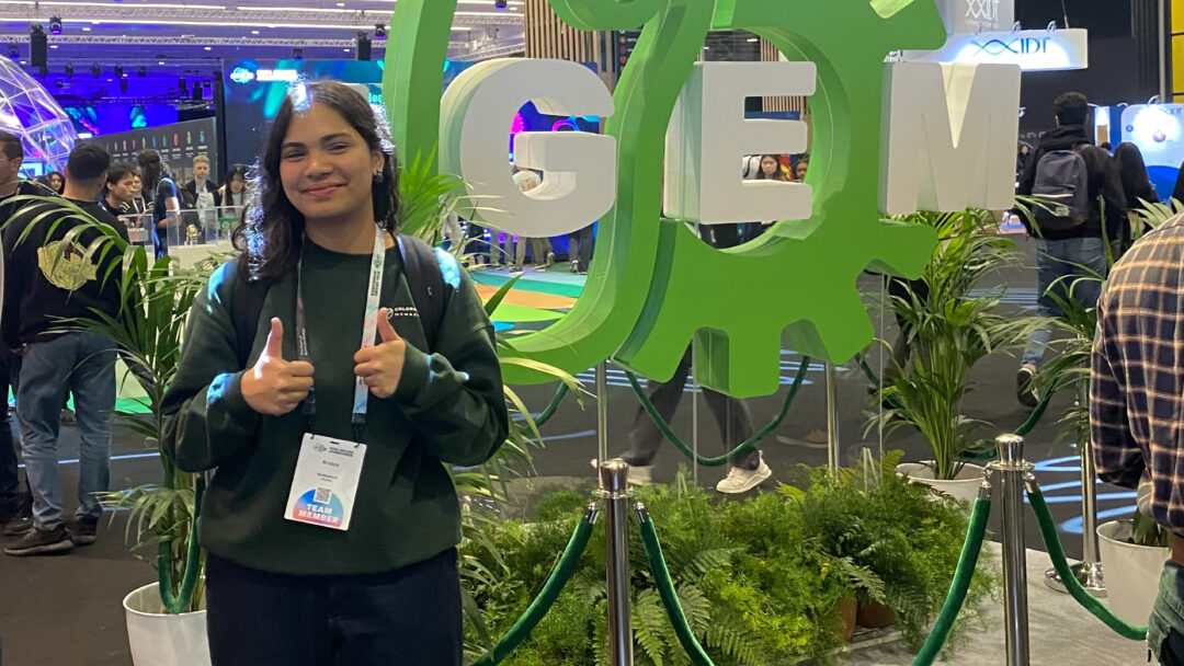 Arnica Khaton at iGEM in Paris